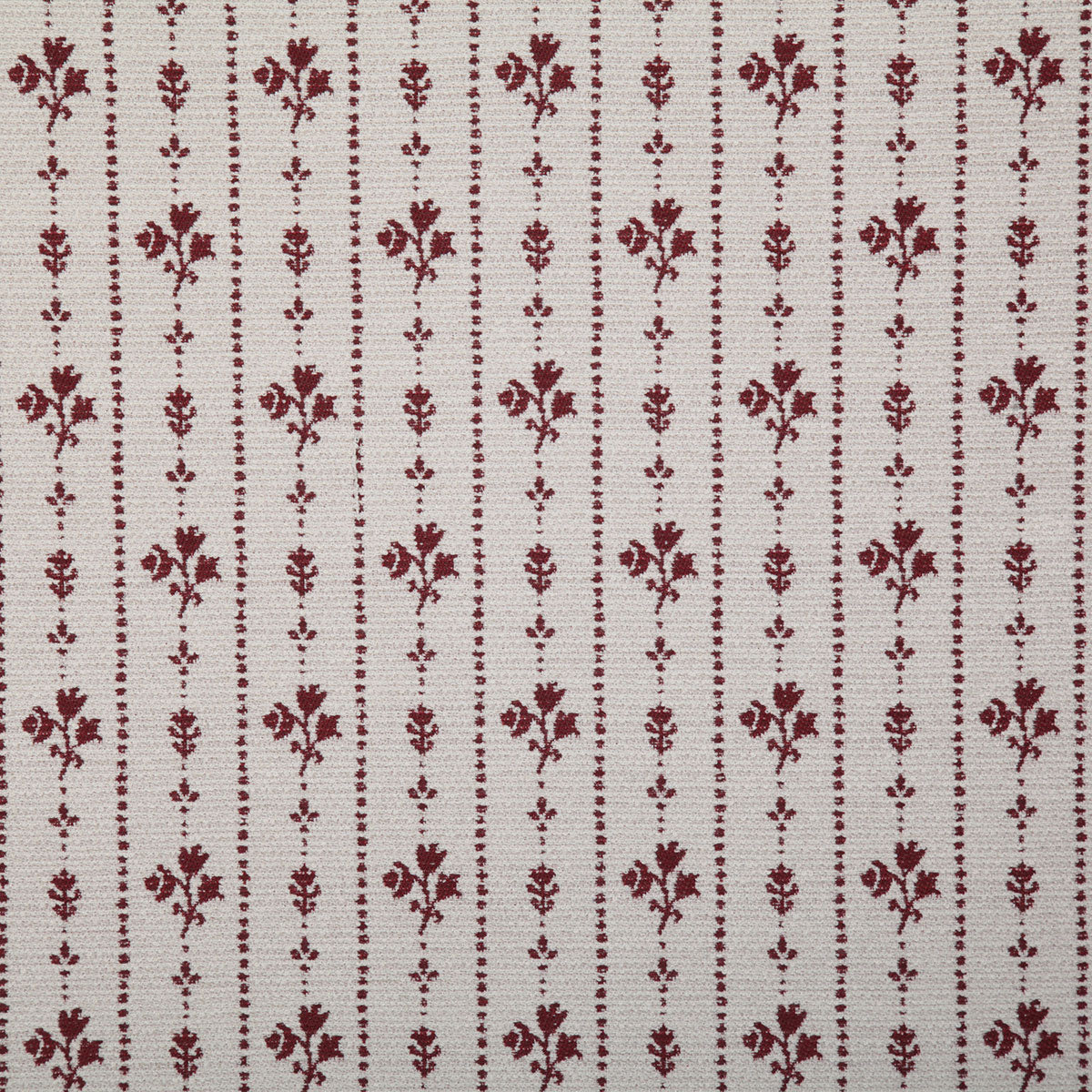Pindler Floral Stripe Redwood Fabric 7457