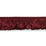 Schumacher Francois Silk Brush Fringe Burgundy Trim 74589