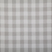 Pindler Gingham Grey Fabric 7458