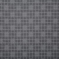 Pindler Gridlock Charcoal Fabric 7459