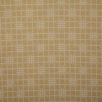 Pindler Gridlock Gold Fabric 7459