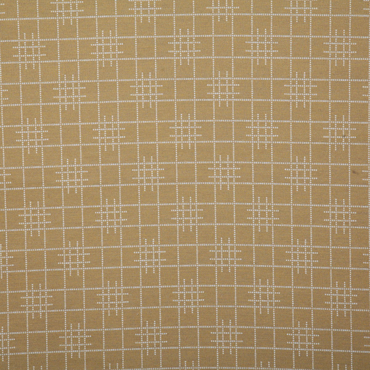 Pindler Gridlock Gold Fabric 7459