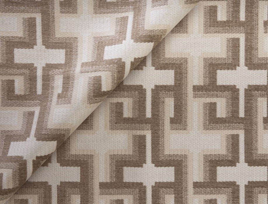 Jim Thompson Langham Taupe Fabric Sample JT013623005