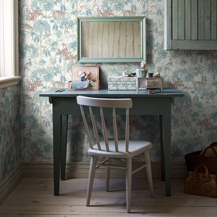 Schumacher Wild Jungle Multi Wallpaper Sample 7462