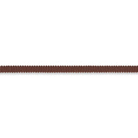 Schumacher Pierre Silk Gimp Extra Narrow Brown Trim 74630