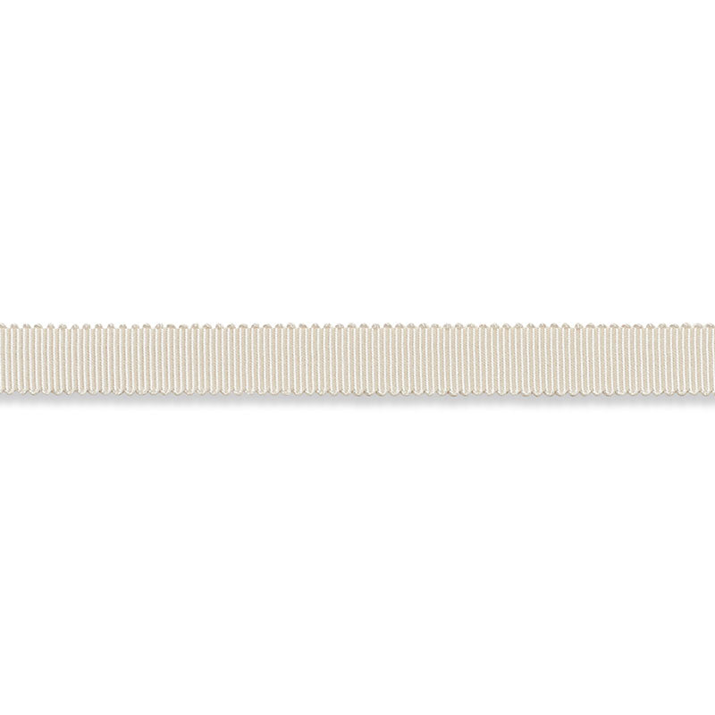 Schumacher Pierre Silk Gimp Narrow Ivory Trim Sample 74640