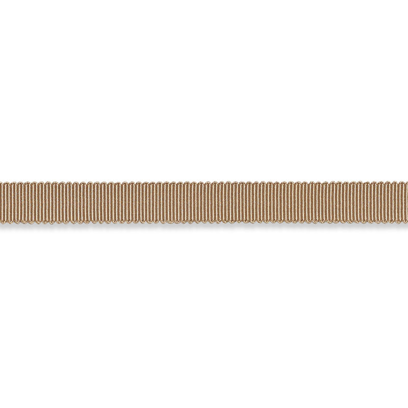 Schumacher Pierre Silk Gimp Narrow Sand Trim Sample 74643