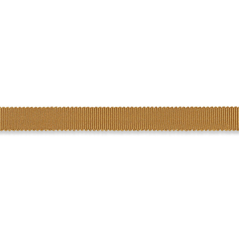 Schumacher Pierre Silk Gimp Narrow Gold Trim Sample 74644