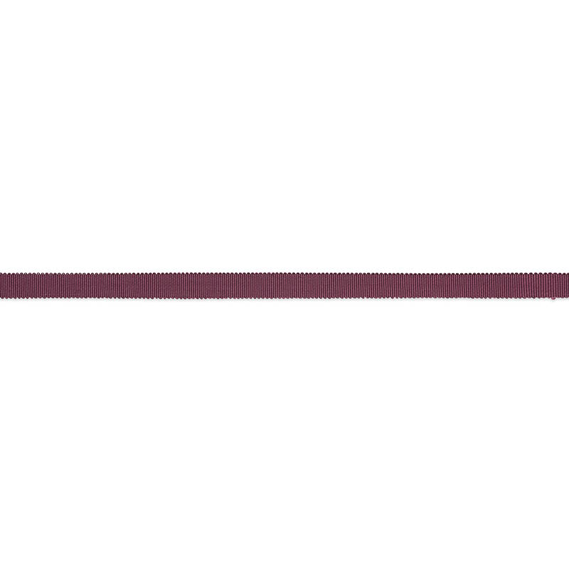 Schumacher Pierre Silk Gimp Narrow Eggplant Trim Sample 74655