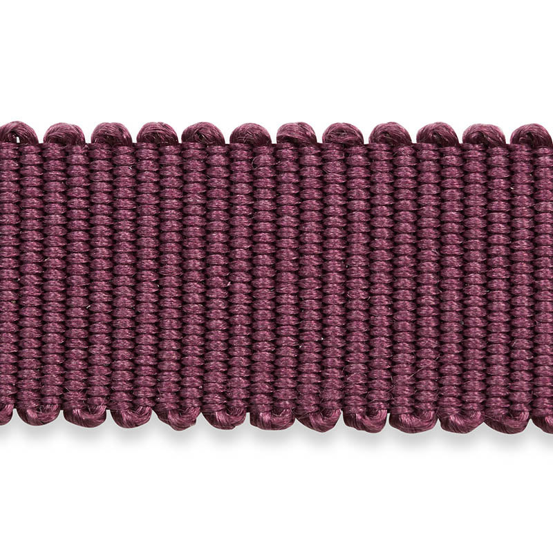 Schumacher Pierre Silk Gimp Narrow Eggplant Trim 74655