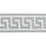 Schumacher Etienne Silk Greek Key Wide Cloud Trim 74701