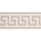 Schumacher Etienne Silk Greek Key Wide Blush Trim 74709