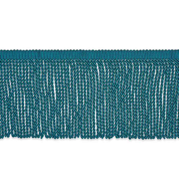 Schumacher Olivier Silk Bullion Peacock Trim 74746
