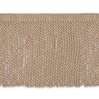 Schumacher Olivier Silk Bullion Sand Trim 74749