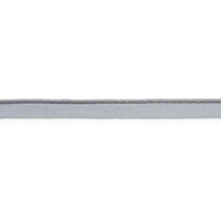 Schumacher Cedric Cotton Lip Cord Narrow Grey Trim 74762