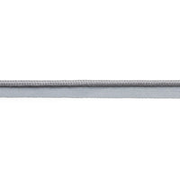 Schumacher Cedric Cotton Lip Cord Medium Grey Trim 74782