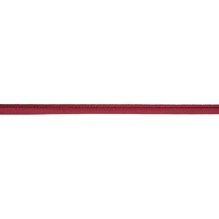 Schumacher Cedric Cotton Lip Cord Medium Red Trim Sample 74789