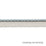 Schumacher Keaton Lip Cord Indoor/Outdoor Cloud Trim 74901
