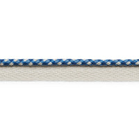 Schumacher Keaton Lip Cord Indoor/Outdoor Navy Trim 74903