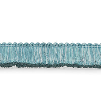 Schumacher Meyer Brush Fringe Ocean Trim 74944