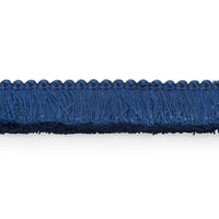 Schumacher Meyer Brush Fringe Navy Trim 74946