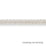 Schumacher Astor Braid Indoor/Outdoor Ivory Trim 74960