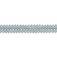 Schumacher Astor Braid Indoor/Outdoor Cloud Trim 74961