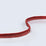 Jim Thompson Velvet Cord On Tape  Vermilion Trim Sample JT030025005