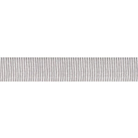 Schumacher Medium Faille Tape Silver Trim 75011