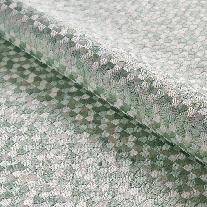 Schumacher Ivins Embroidery Mineral Fabric 75122