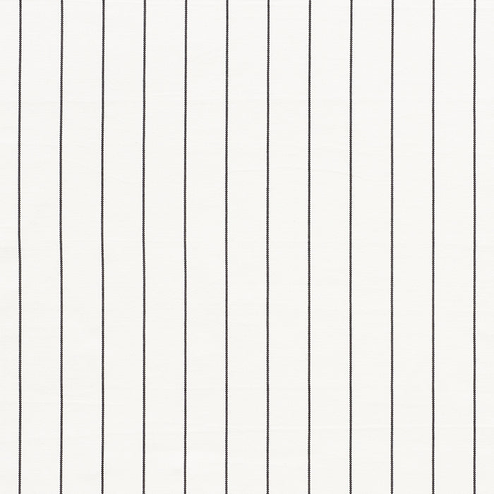 Schumacher Cavett Stripe Charcoal Fabric 75251