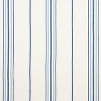 Schumacher Scarset Stripe Blues Fabric 75260
