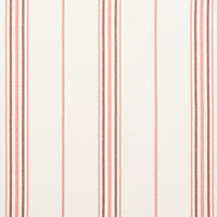 Schumacher Scarset Stripe Rosewood Fabric 75262
