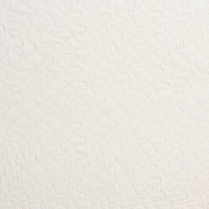 Schumacher La Belle Matelasse Ivory Fabric 75270