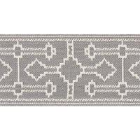 Schumacher Filbert Tape Grey Trim 75282