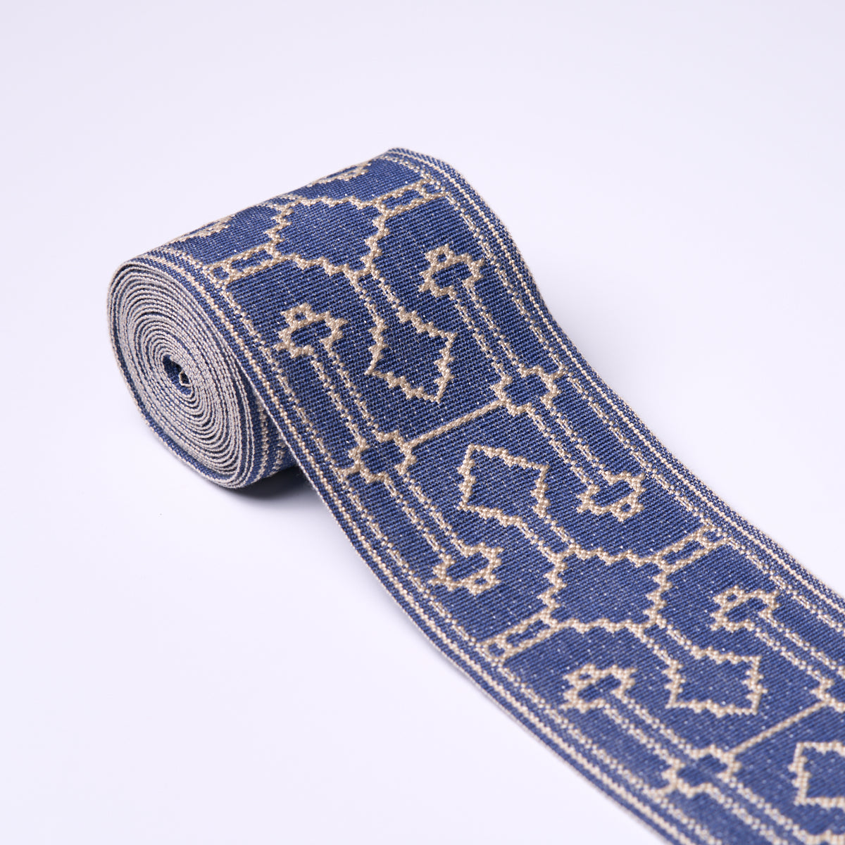 Schumacher Filbert Tape Denim Trim 75289