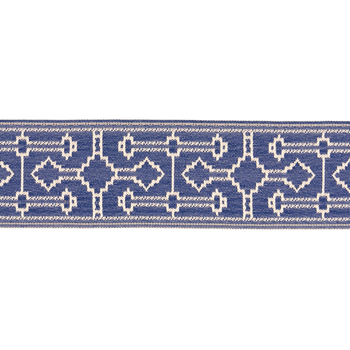 Schumacher Filbert Tape Denim Trim Sample 75289