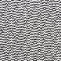 Schumacher Avila Embroidery Black Fabric 75372