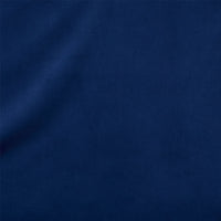 Schumacher Alistair Indoor/Outdoor Velvet Indigo Fabric 75382