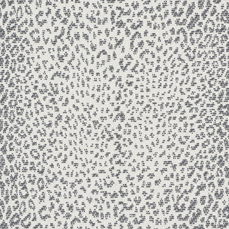 Schumacher Mini Leopard Outdoor Charcoal Fabric Sample 75430