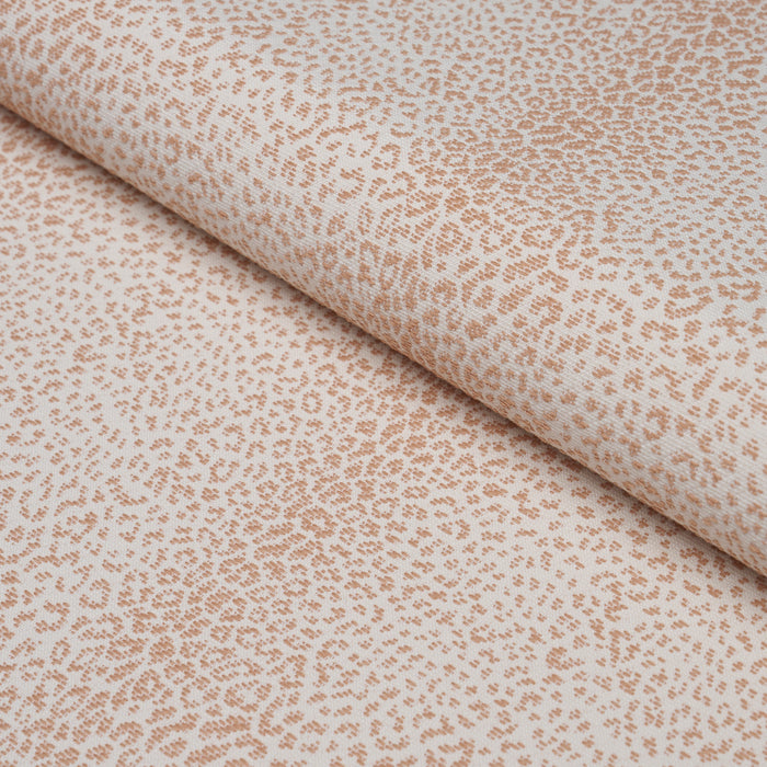 Schumacher Mini Leopard Outdoor Blush Fabric 75438