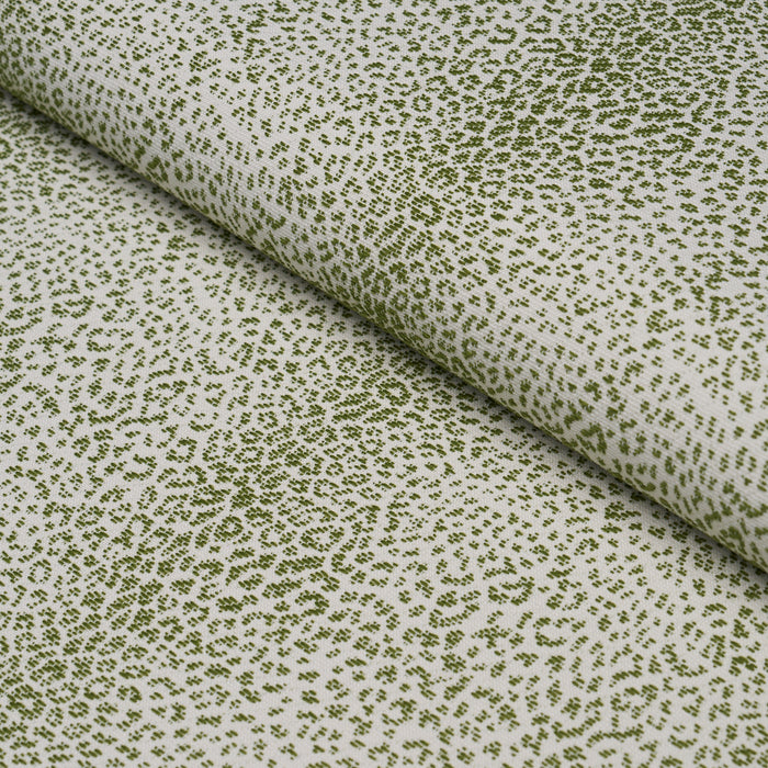 Schumacher Mini Leopard Outdoor Green Fabric Sample 75439