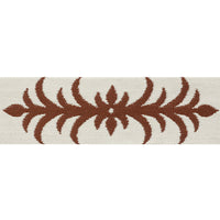Schumacher Acanthus Tape Nutmeg Trim 75440