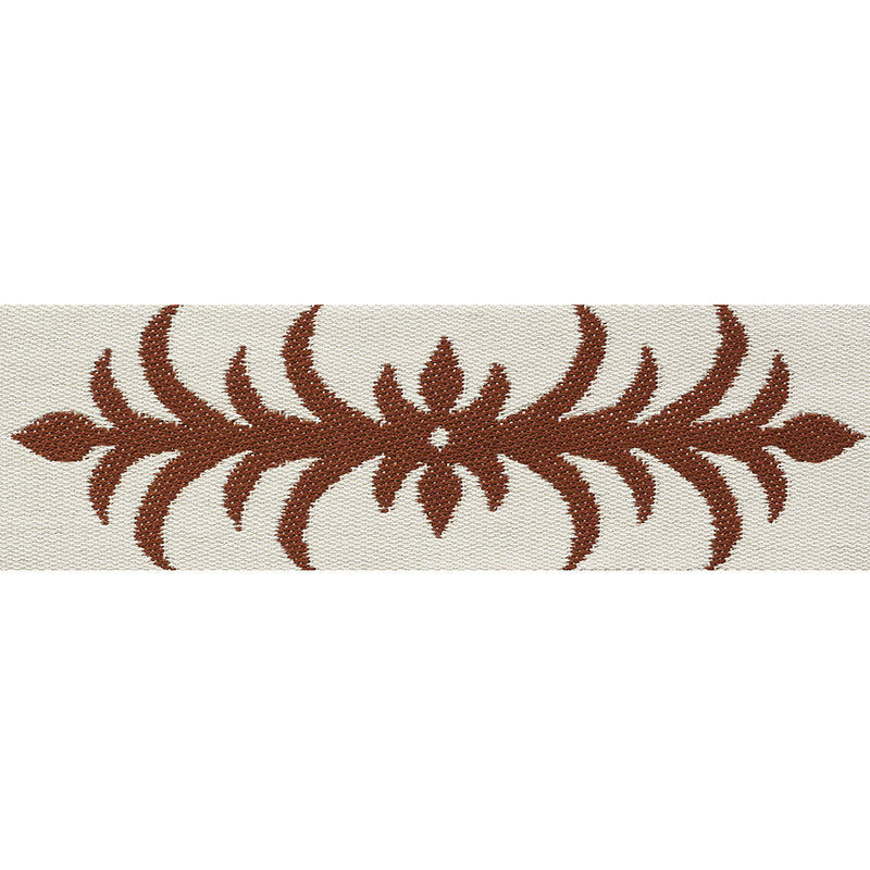 Schumacher Acanthus Tape Nutmeg Trim 75440