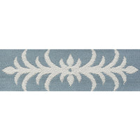 Schumacher Acanthus Tape Slumber Blue Trim 75443