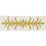 Schumacher Acanthus Tape Ochre Trim Sample 75447
