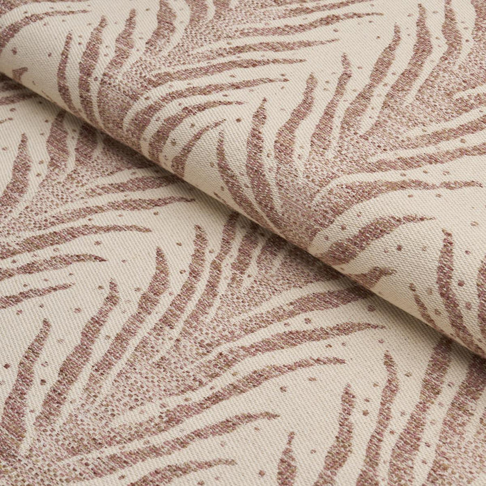 Schumacher Creeping Fern Mediterrean Spice Fabric Sample 75454