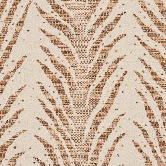 Schumacher Creeping Fern Biscuit Fabric Sample 75455