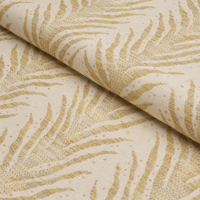 Schumacher Creeping Fern Mimosa Glow Fabric Sample 75456