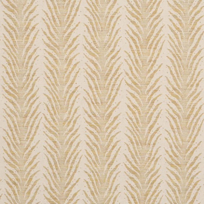 Schumacher Creeping Fern Mimosa Glow Fabric Sample 75456